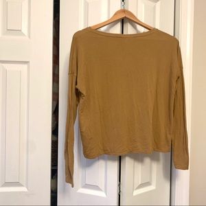 Topshop Mustard Shirt